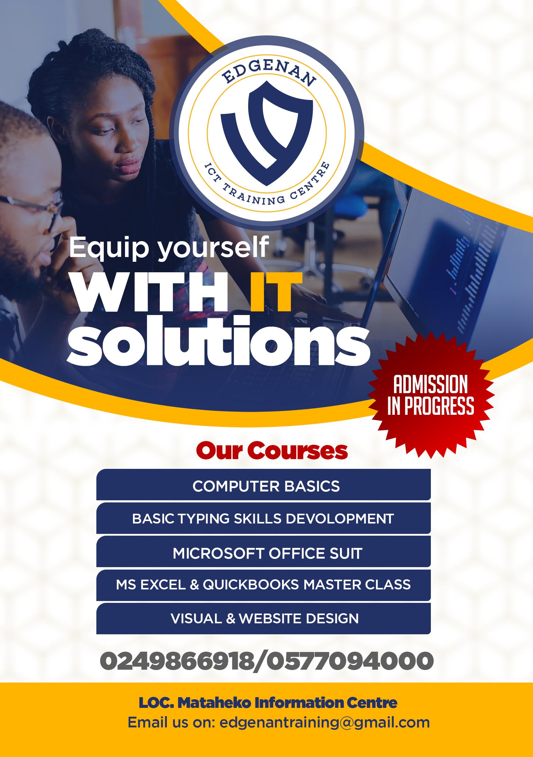 Edgenan ICT Training — work sample