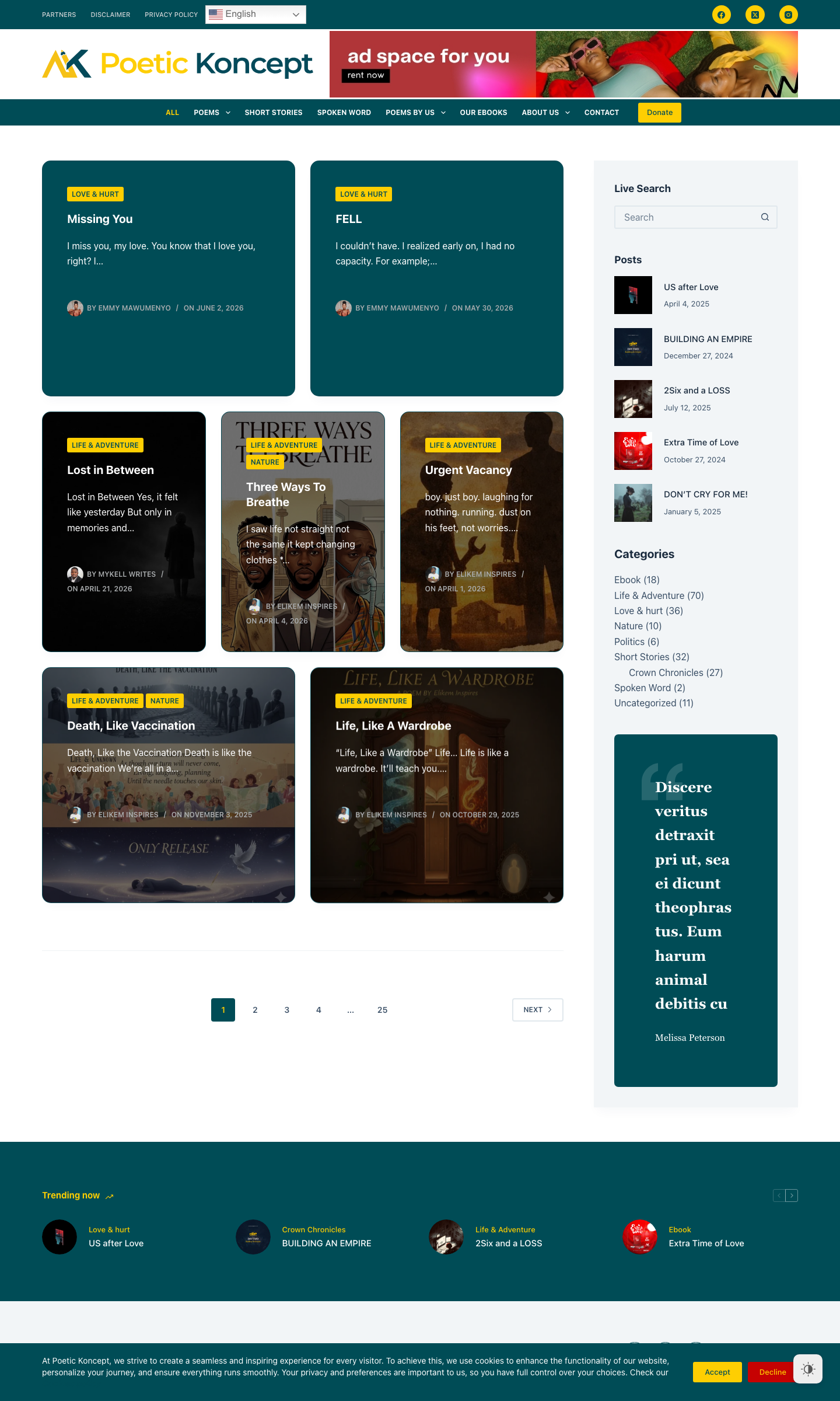 Poetic Koncept — work sample